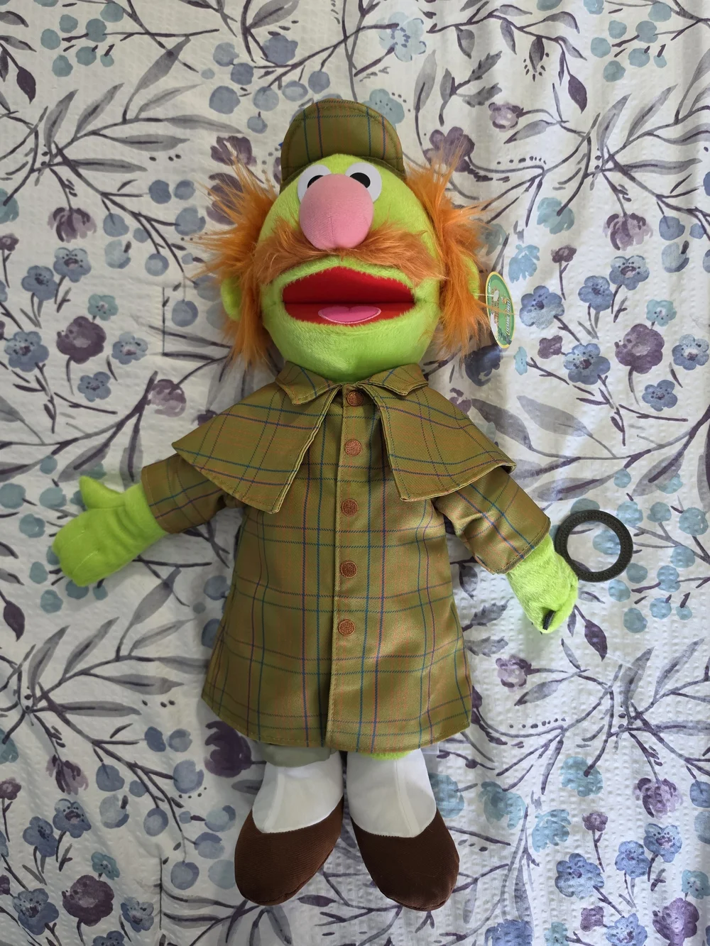SHERLOCK HEMLOCK Sesame Street Place Plush NWT SeaWorld Exclusive